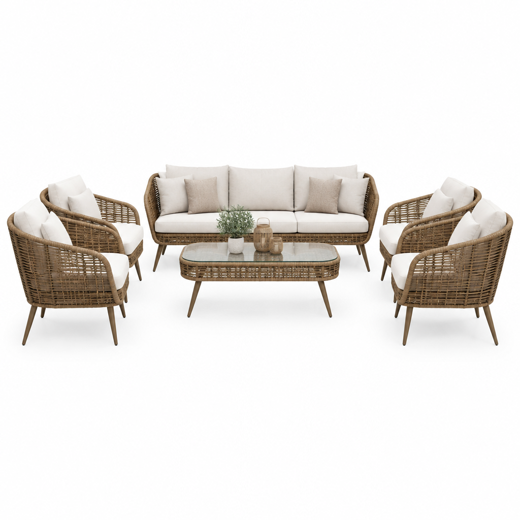 Salon de jardin EVA 6 places