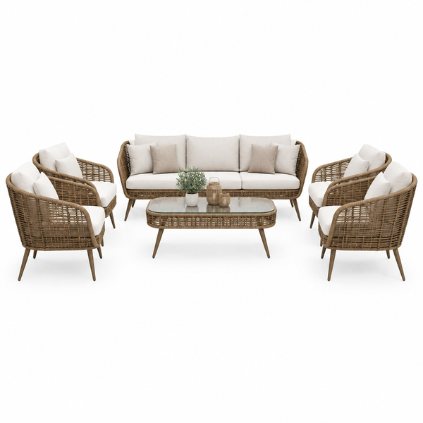 Salon de jardin EVA 6 places
