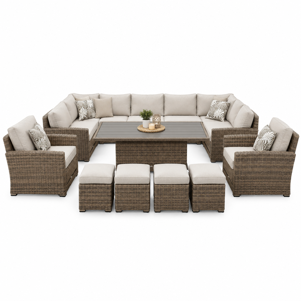 Salon de jardin PAOLA 8 places