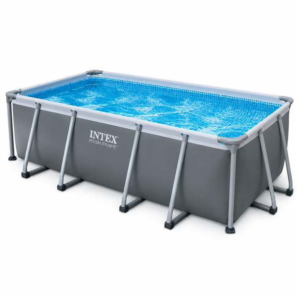 Piscine tubulaire INTEX Prism Frame rectangulaire 400x200x100cm