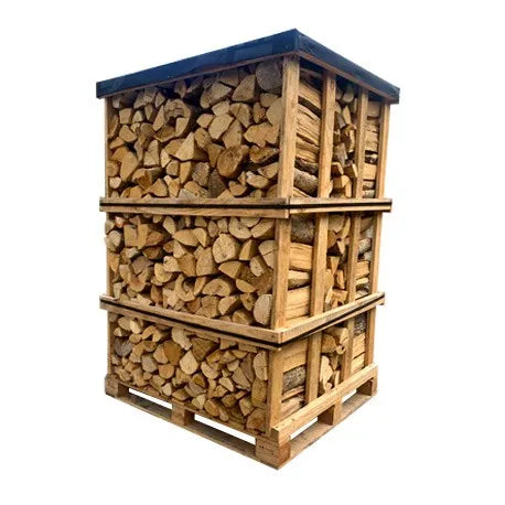 Mélange de bois durs — 40cm — Palette de 2,7 stères